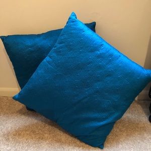 Pair of decorative pillows